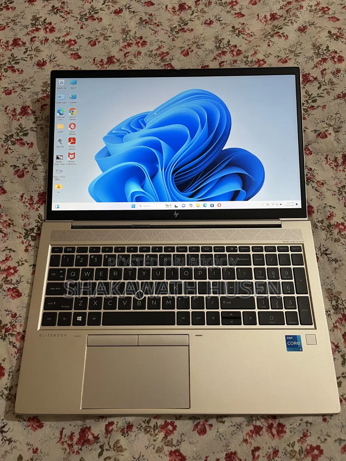 Laptop HP EliteBook 850 G8 16GB Intel Core I5 SSD 512GB