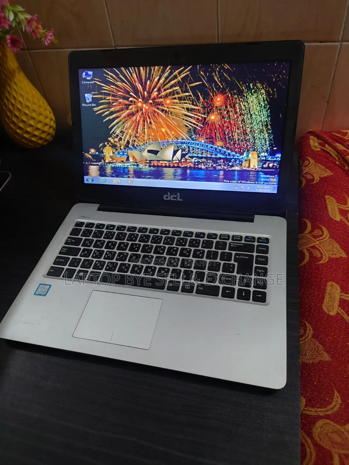 Laptop 4GB Intel Core i3 HDD 500GB