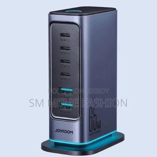 Joyroom Jr-Tcm02 65w Multi-Port Charger Best Price in Bd