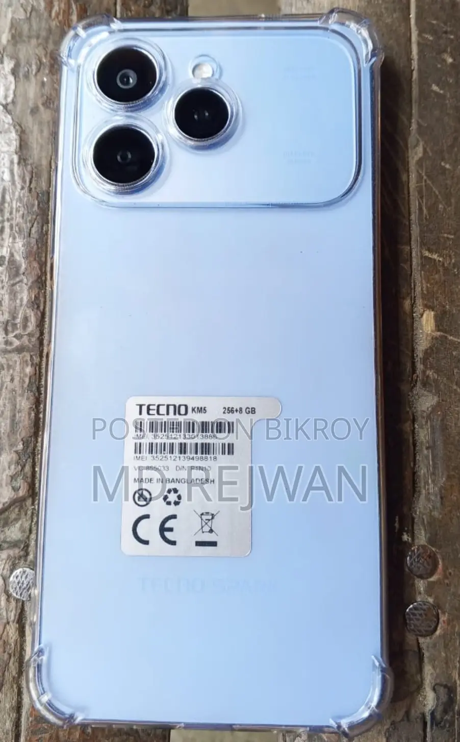 New Tecno Spark 40 256 GB Blue