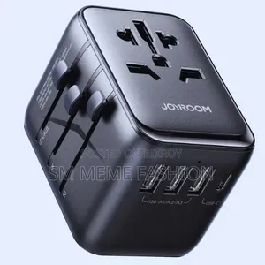 Joyroom-Tcw01 17w 4-Port Universal Travel Adapter Best Price in Bd