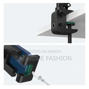 Adjustable Overhead Mobile Stand Phone Holder 360 Degree Rooted