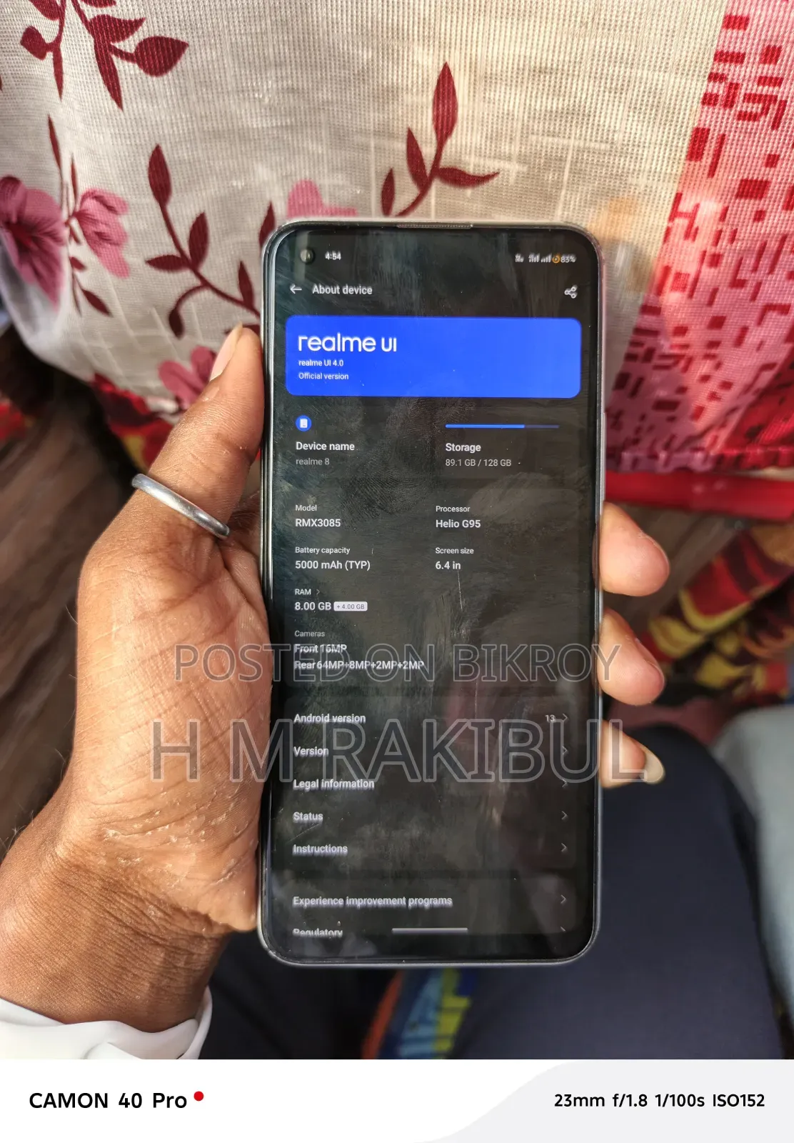 Realme 8 Pro 128 GB White