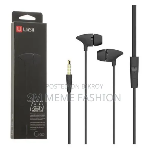 Uiisii C100 Super Bass Stereo in-Ear Headphone