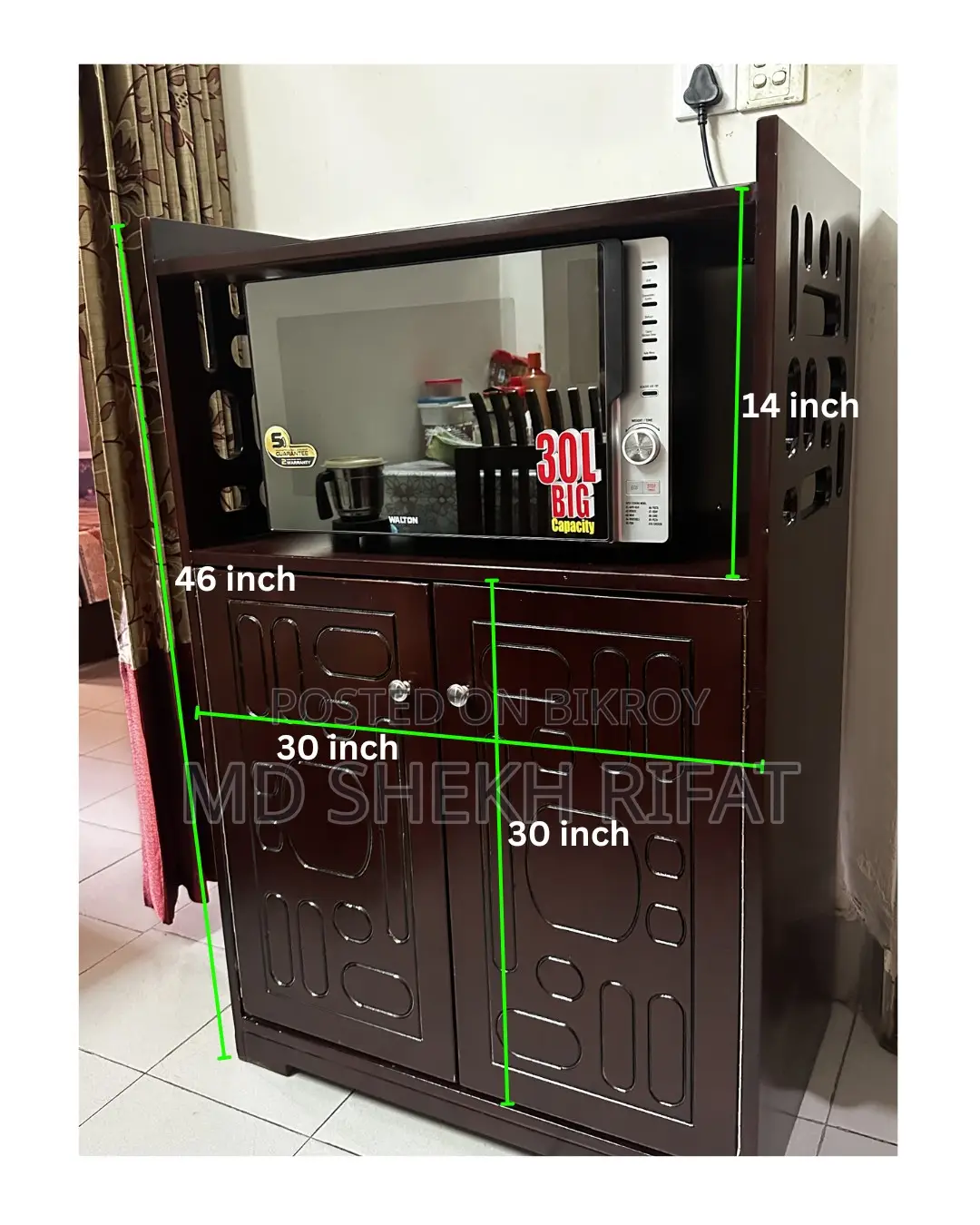 Microwave Oven Cabinet
