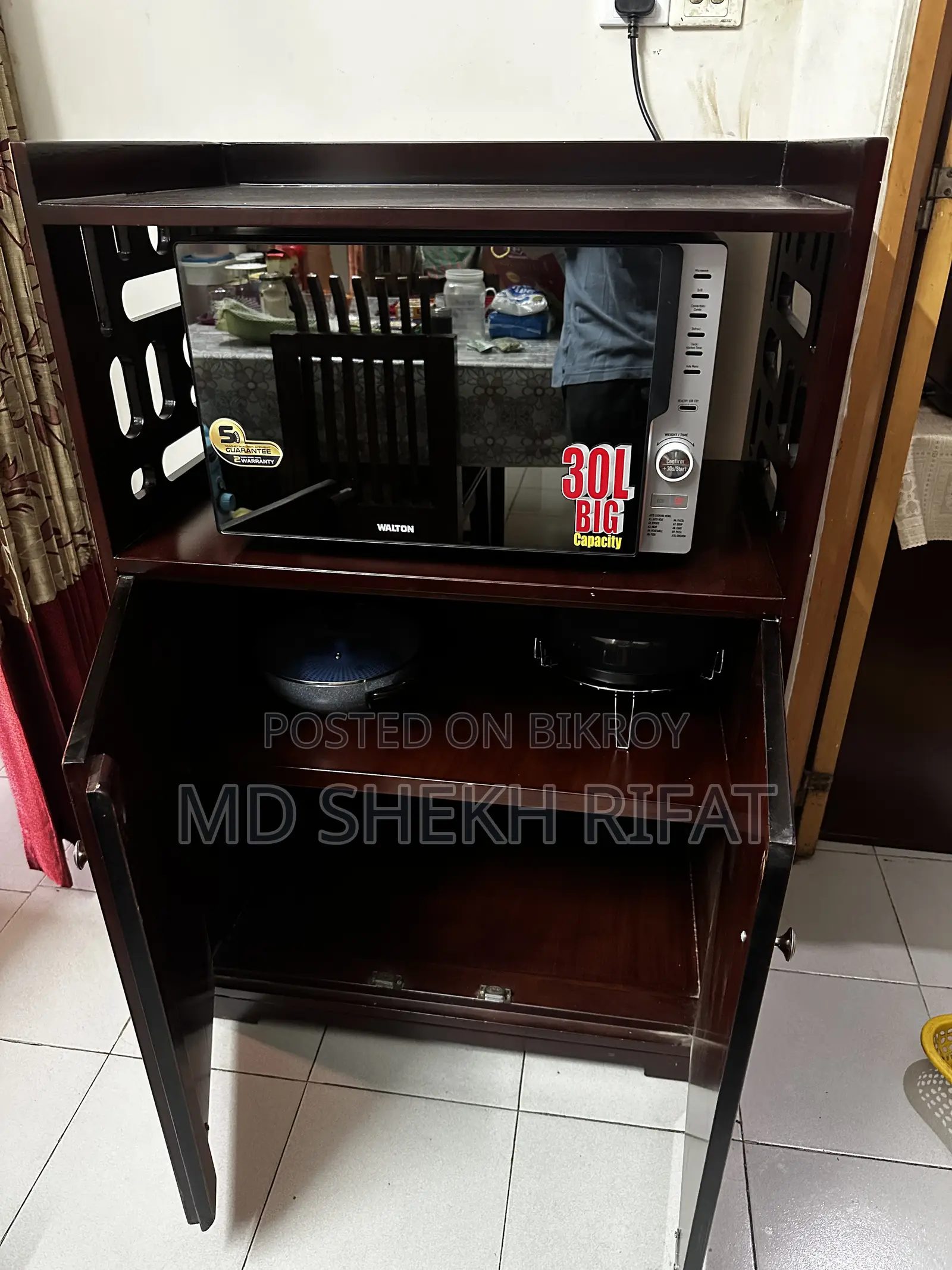 Microwave Oven Cabinet