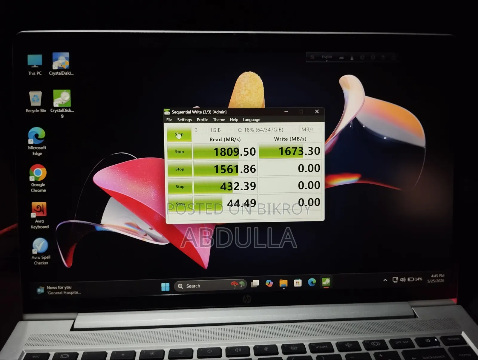 Laptop HP ProBook 445 G9 8GB AMD Ryzen 5 SSD 512GB