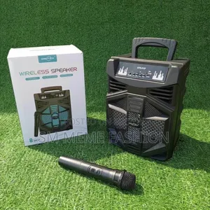 Inchi Speaker Bluetooth GTS-2137 With Microphone- Led Lights