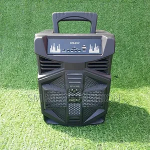 Inchi Speaker Bluetooth GTS-2137 With Microphone- Led Lights