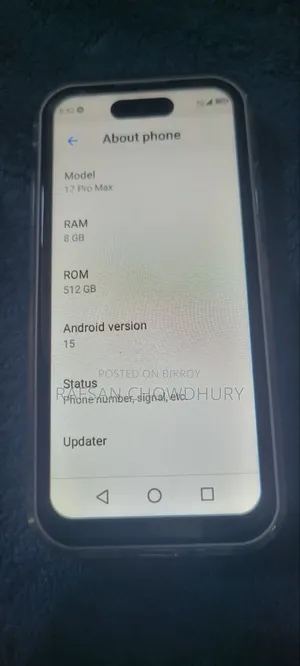 Mobile Phone 512 GB Bronze