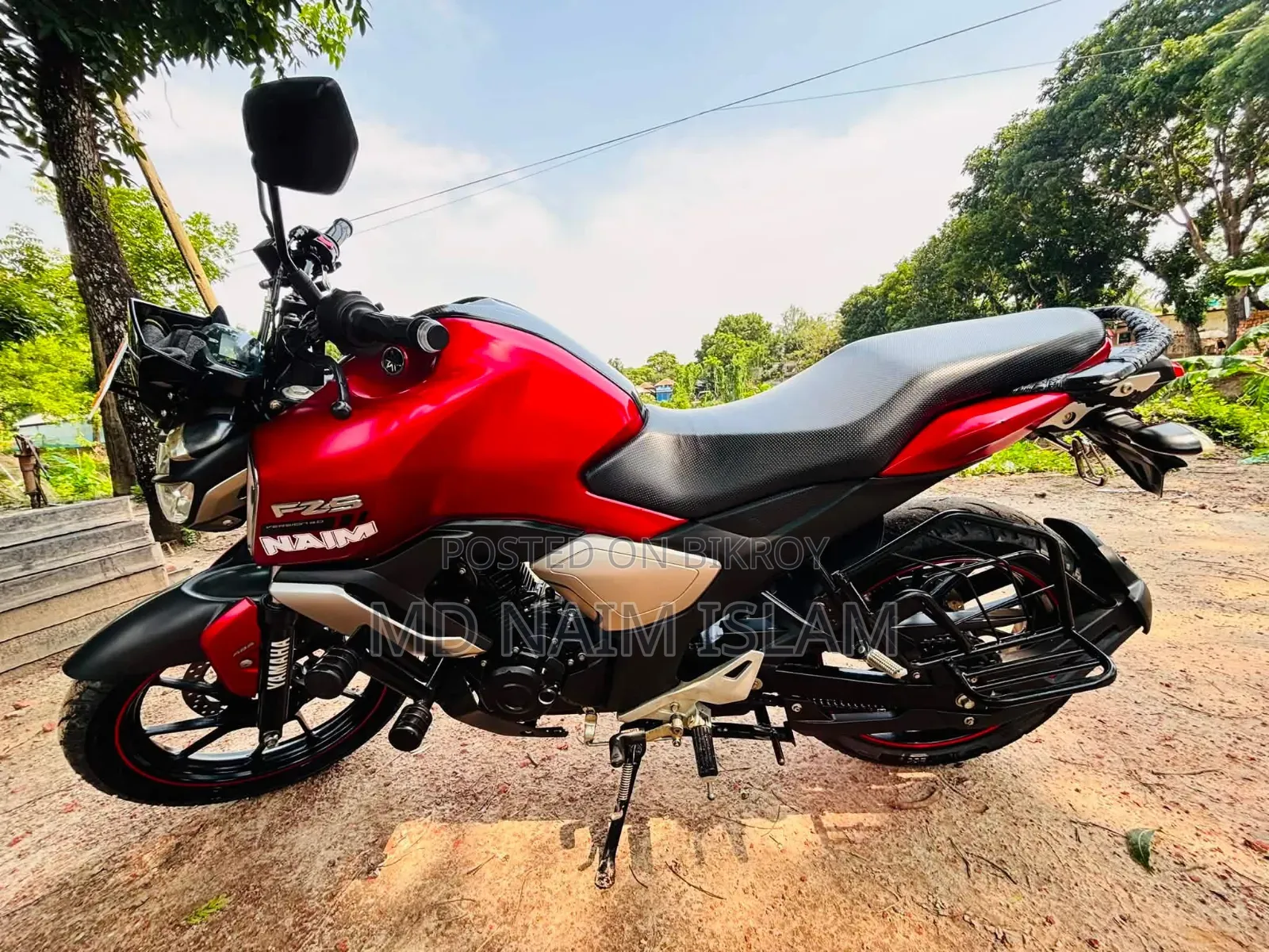 New Yamaha FZ 2022 Red