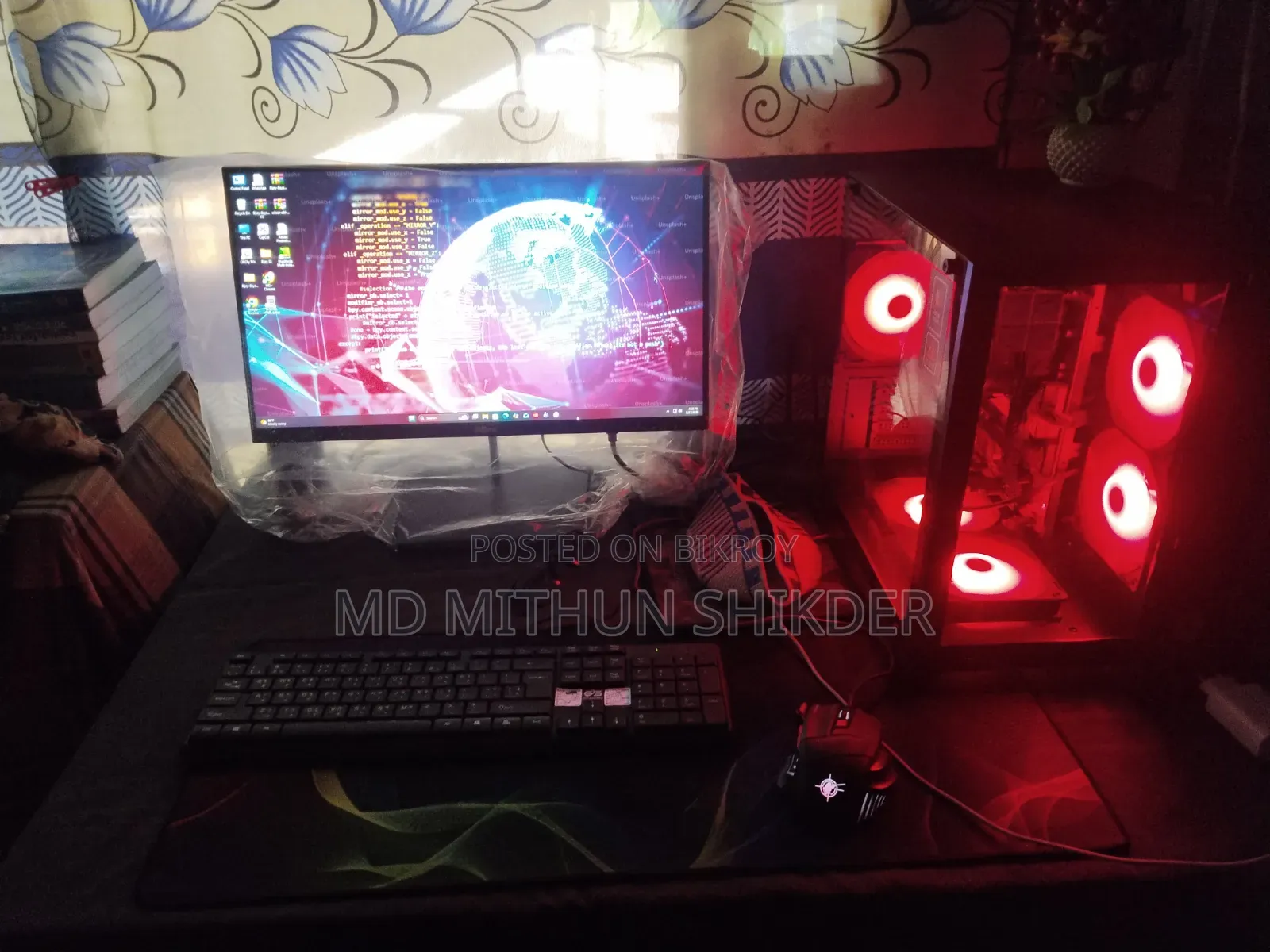 Desktop Computer MSI Gaming 24 6QE 16GB AMD Ryzen 5 SSD 256GB