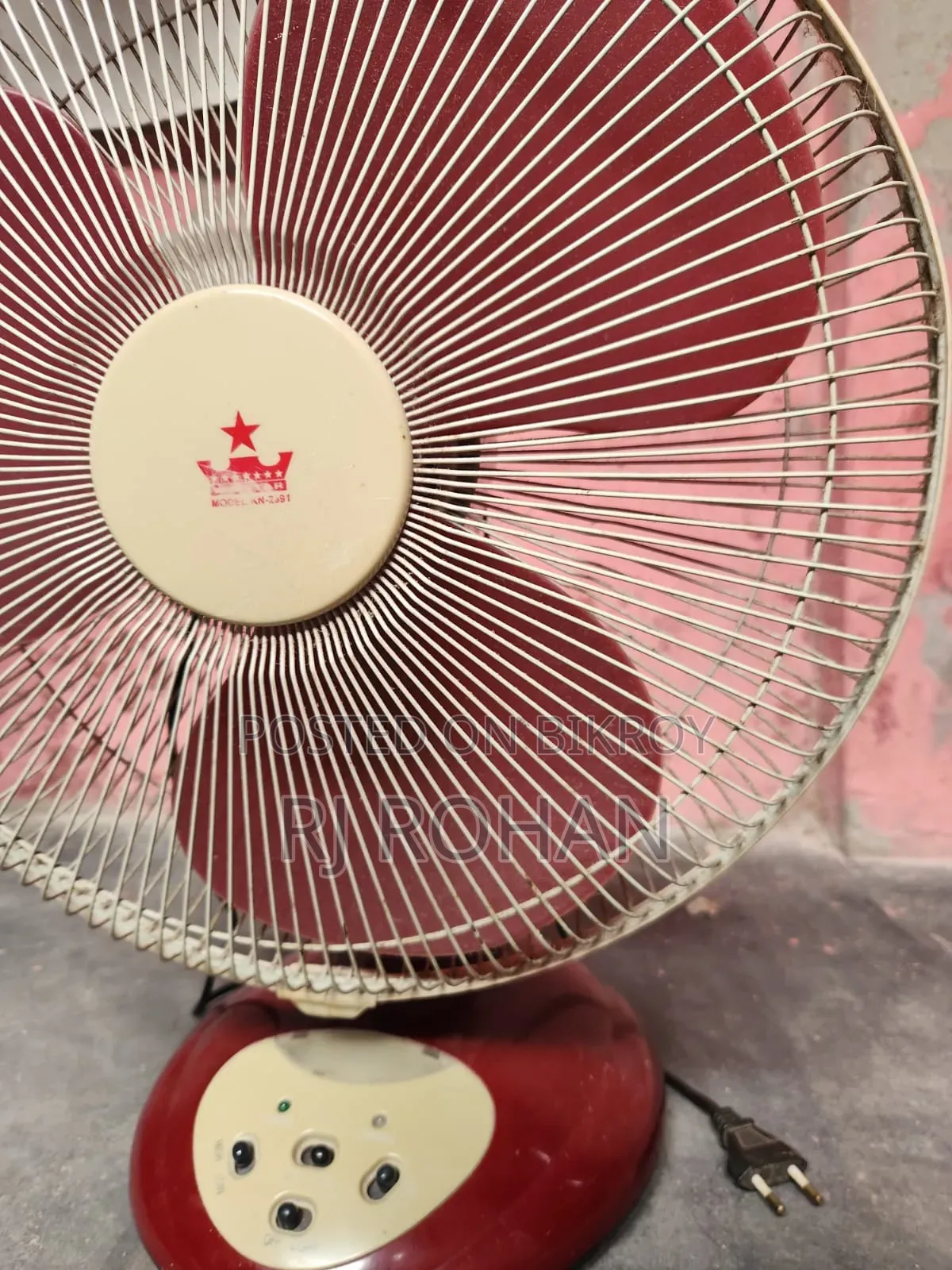 New Condition Charger Fan