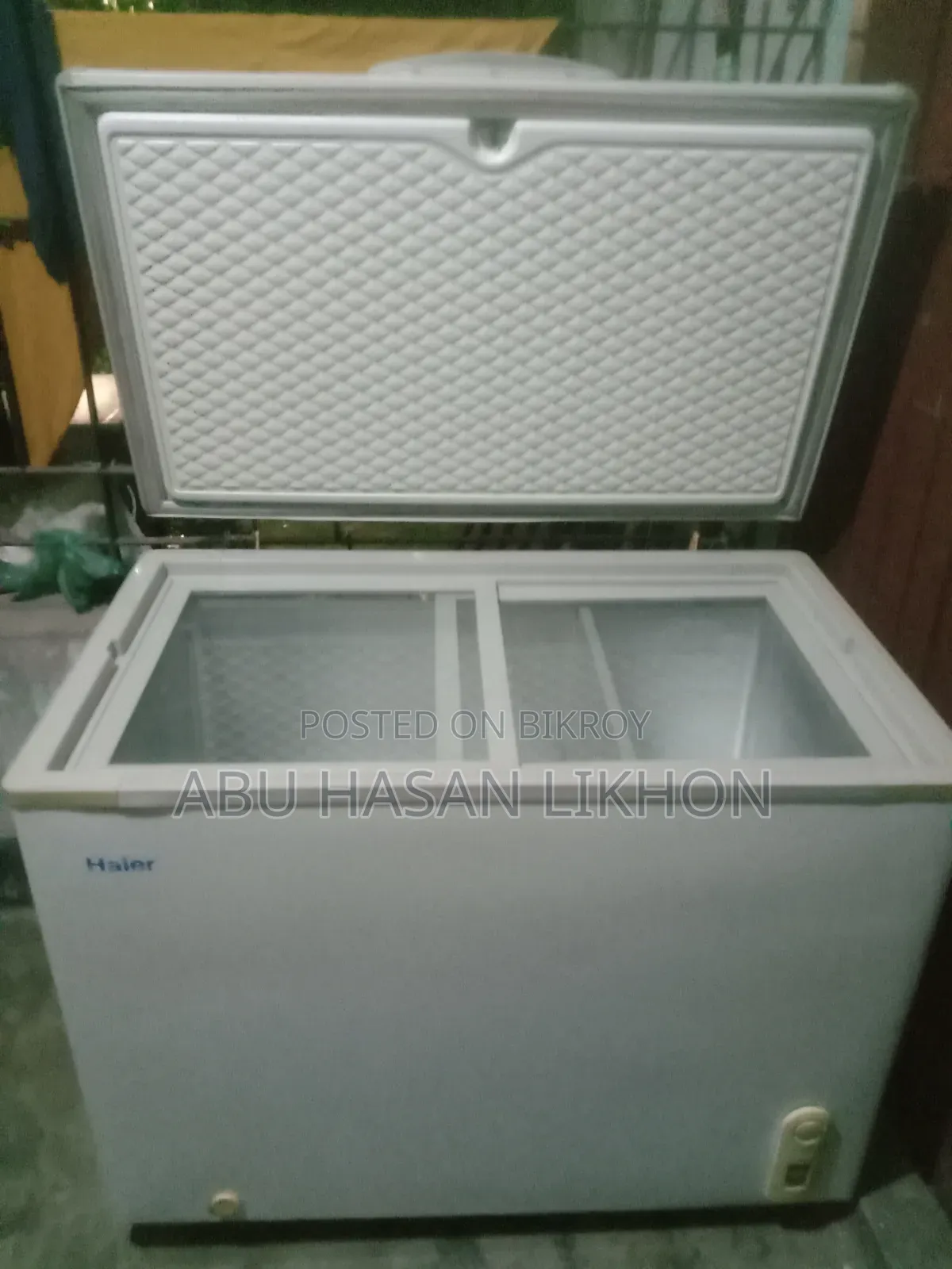 ভালো কন্ডিশনের Haier Brand এর ডিপ ফ্রিজ বিক্রি করা হবে, কন্ডিশন ভালো।