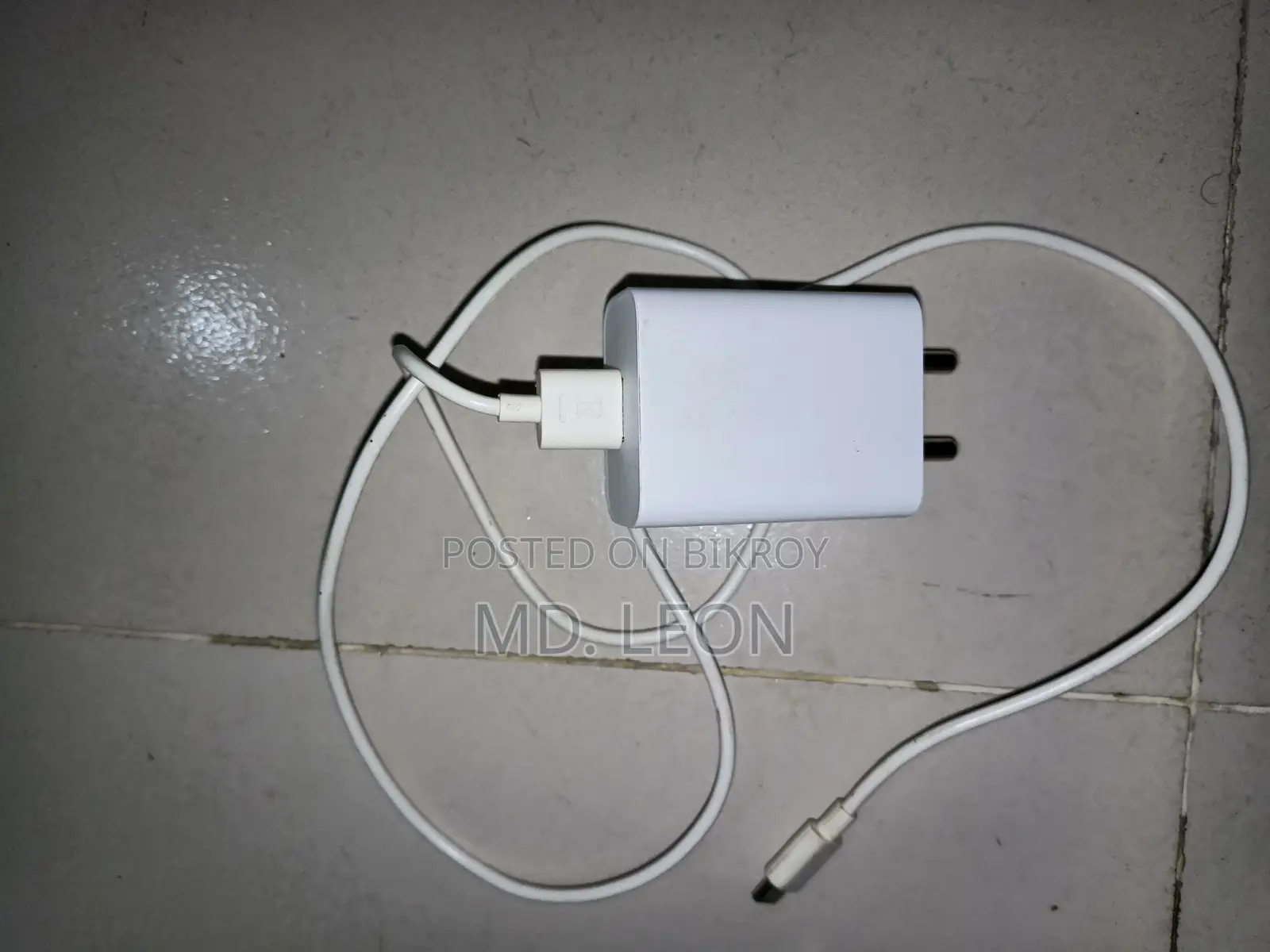 For Sale: Tecno Original 45w Fast Charger + Usb Cable