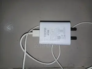 For Sale: Tecno Original 45w Fast Charger + Usb Cable