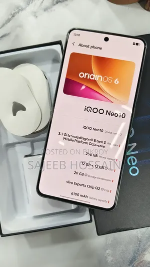 iQOO 256 GB Silver