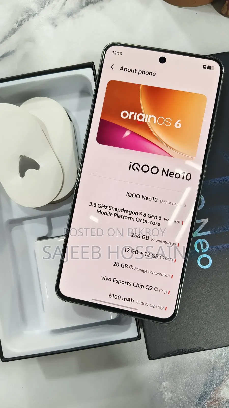 iQOO 256 GB Silver
