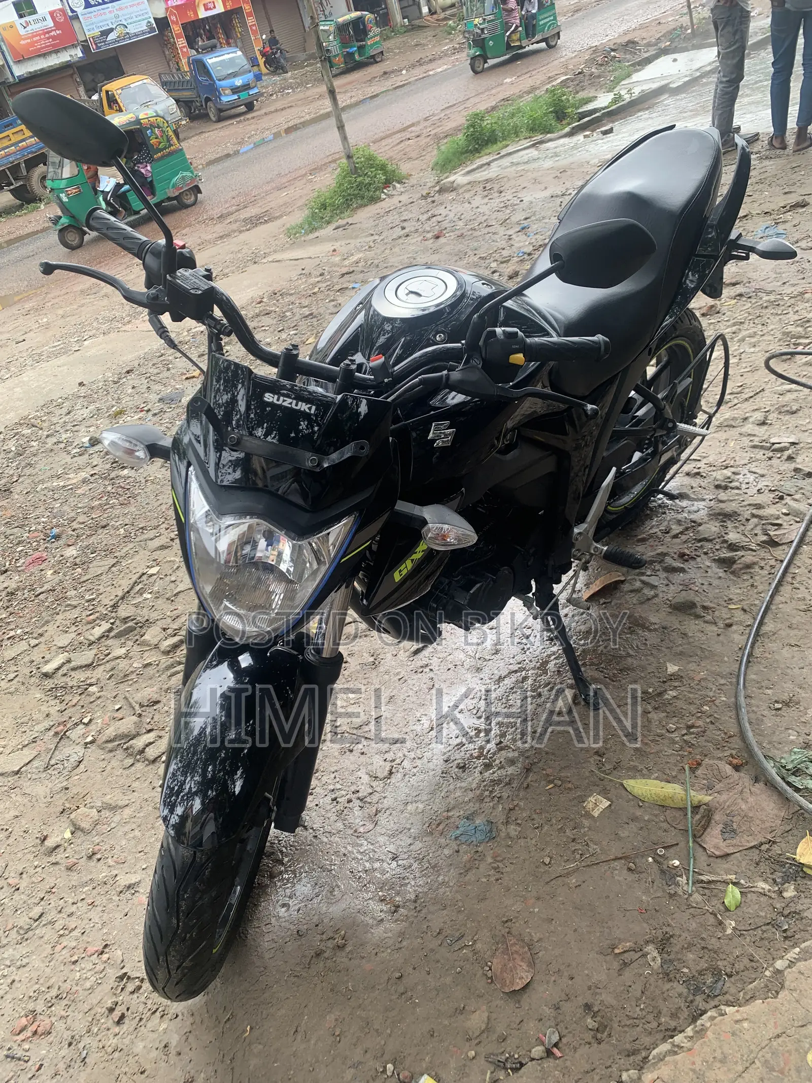 New Suzuki Gixxer Monotone 2025 Black