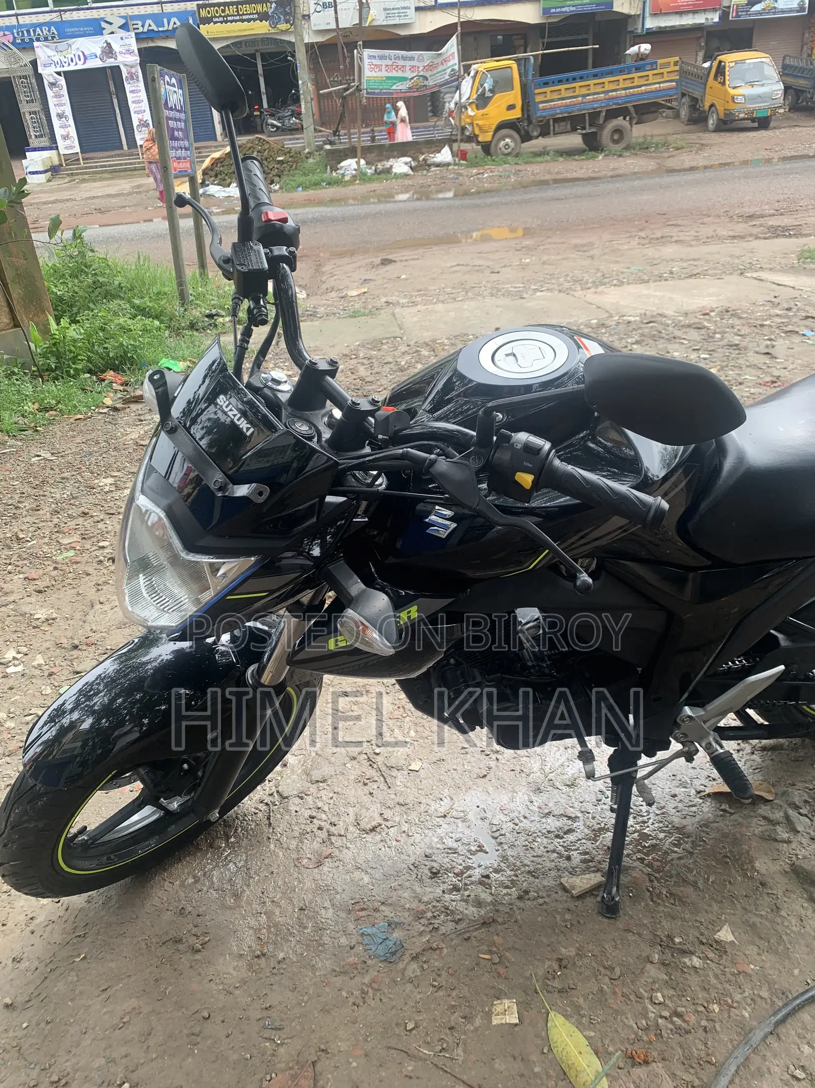 New Suzuki Gixxer Monotone 2025 Black