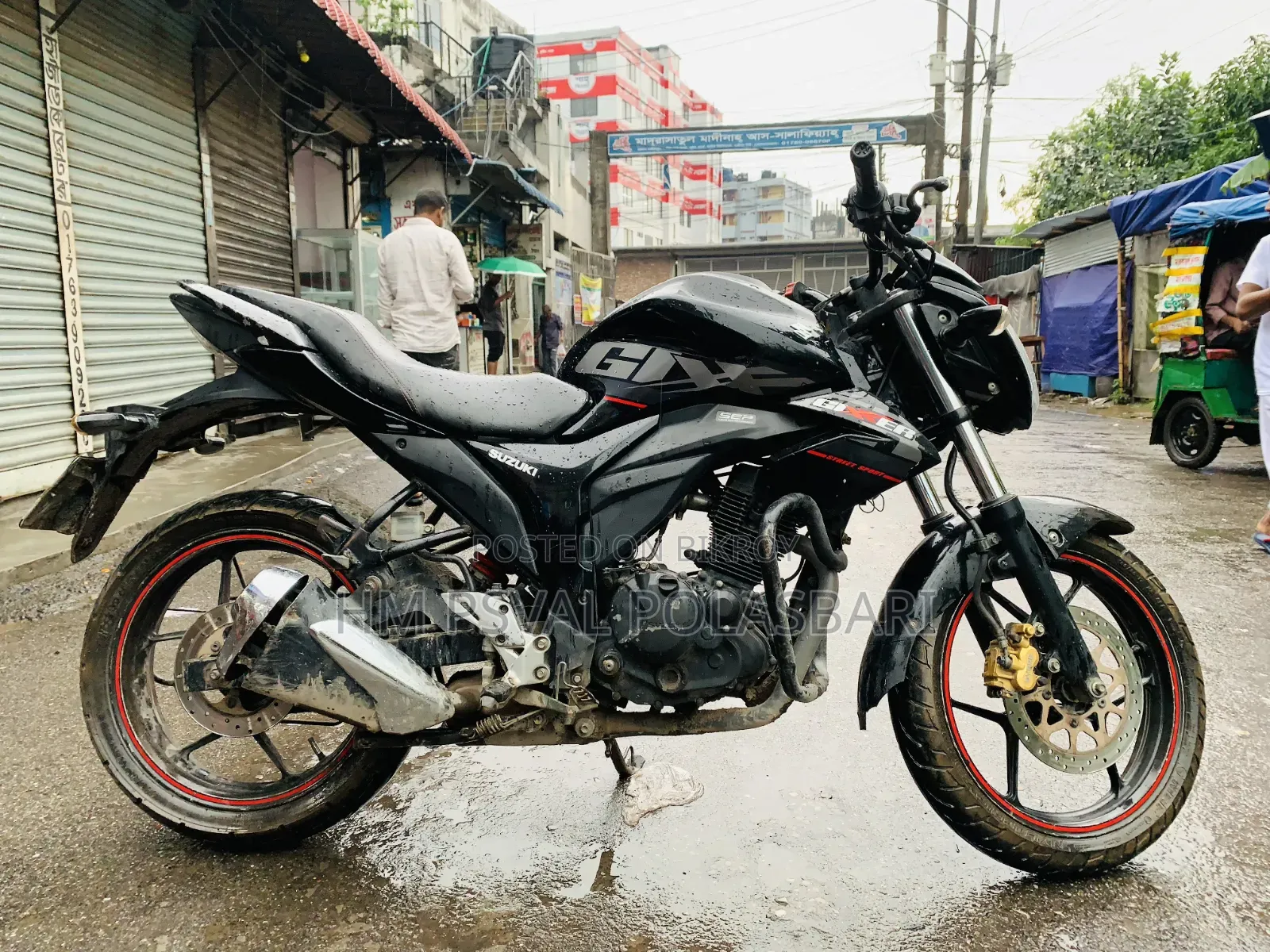 Suzuki Gixxer Monotone 2019 Black