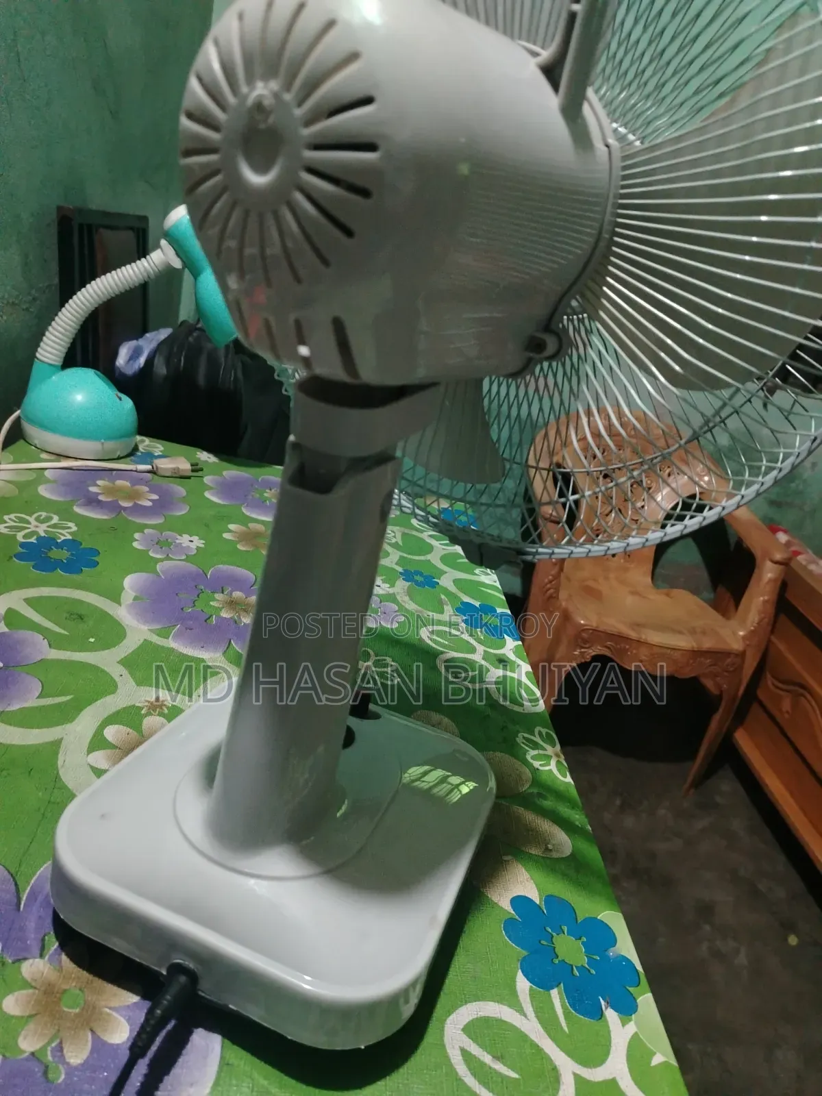 Rechargeable AC/DC Fan