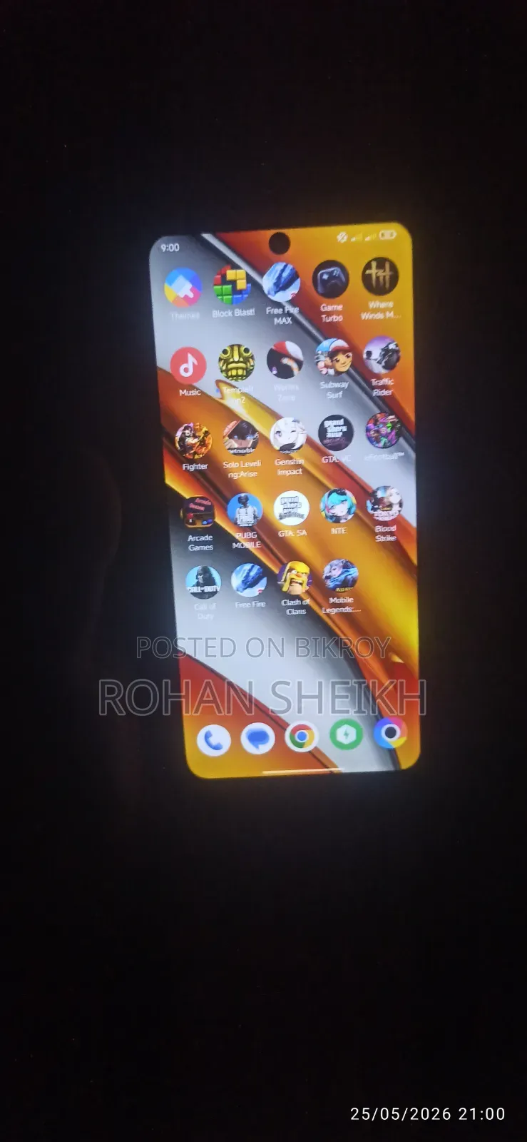 Xiaomi Poco F3 256 GB Blue