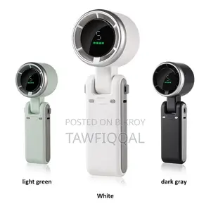 Portable Mini Turbo Fan With Digital Display