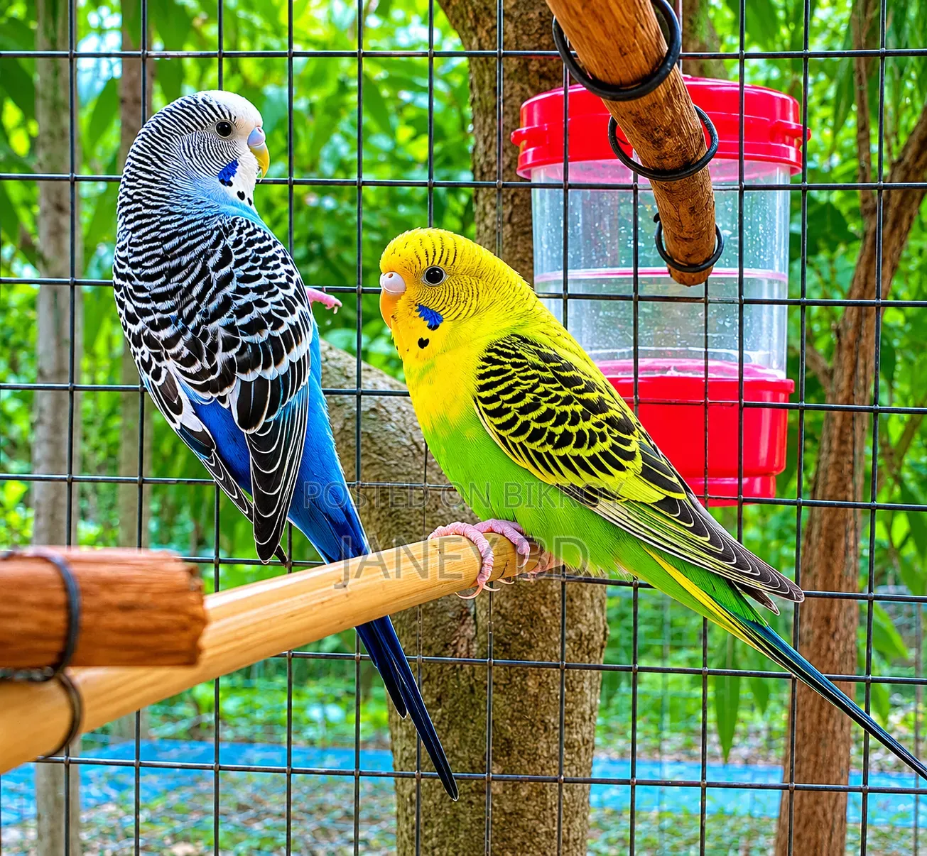 বাজরিগার পাখি