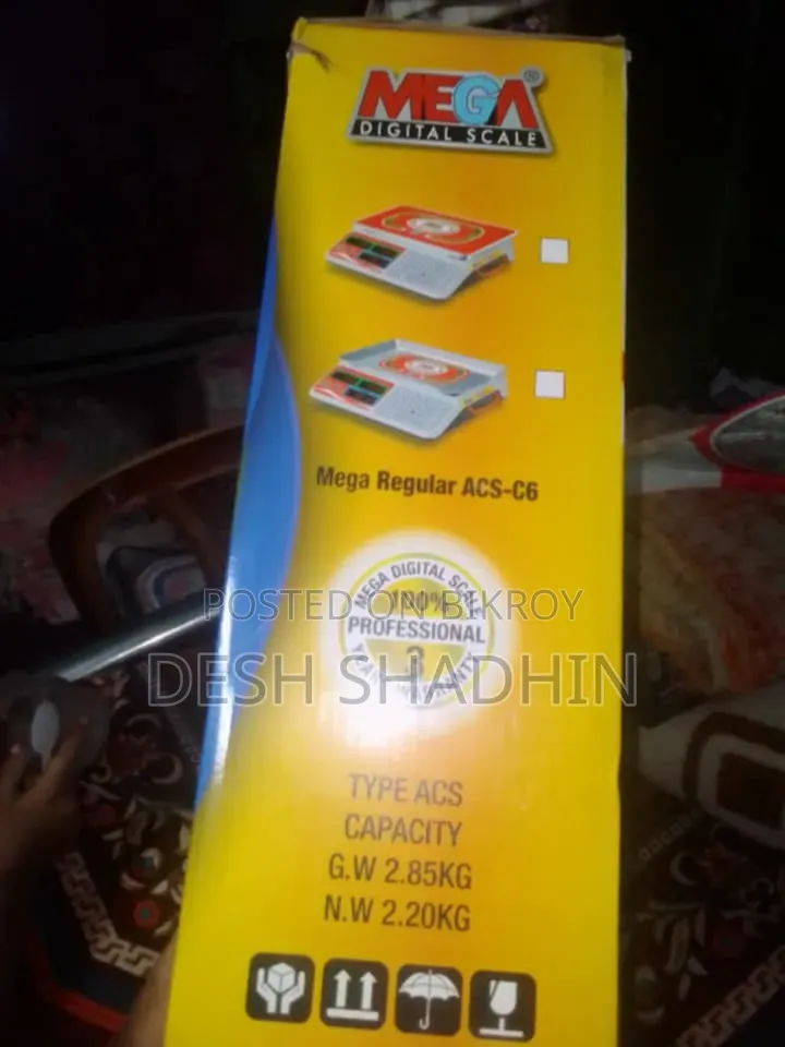 Mega Digital Weight Scale 40 Kg