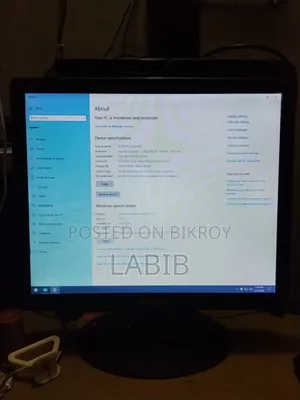 Desktop Computer 4GB Intel Core I3 SSD 128GB