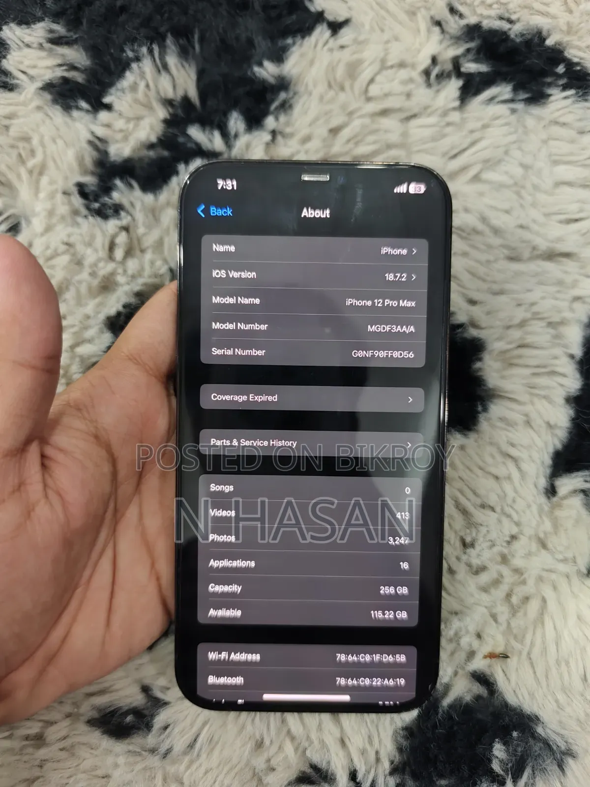 Apple iPhone 12 Pro Max 256 GB Blue