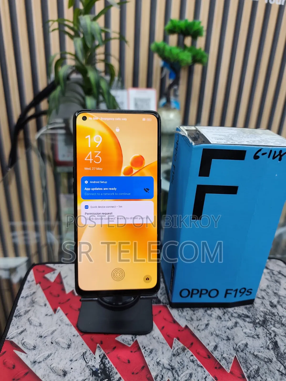 Oppo F19S 128 GB Gray