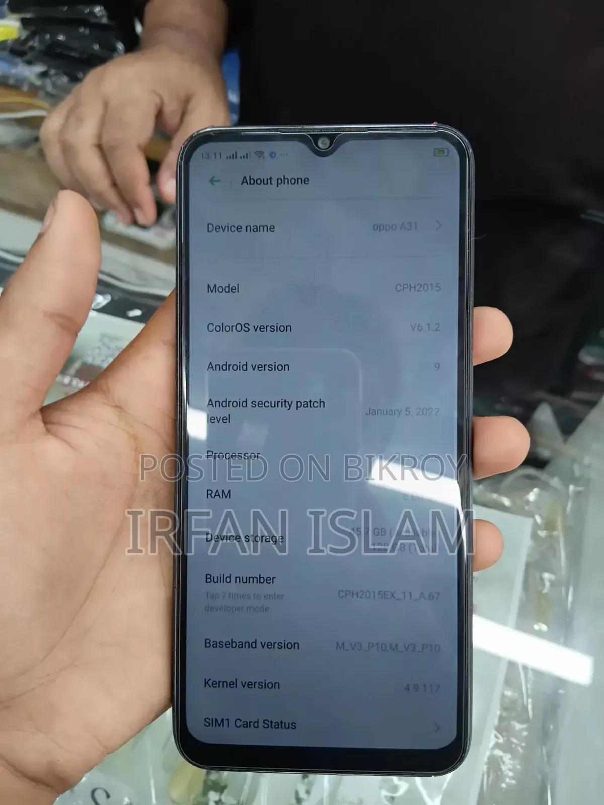 Oppo A31 128 GB Blue