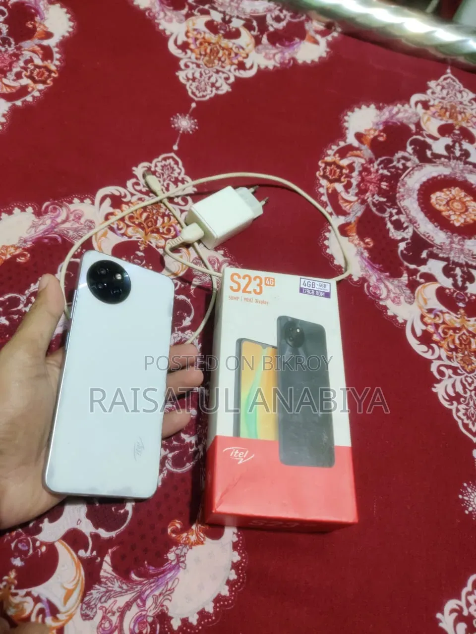 Itel S23 128 GB Black