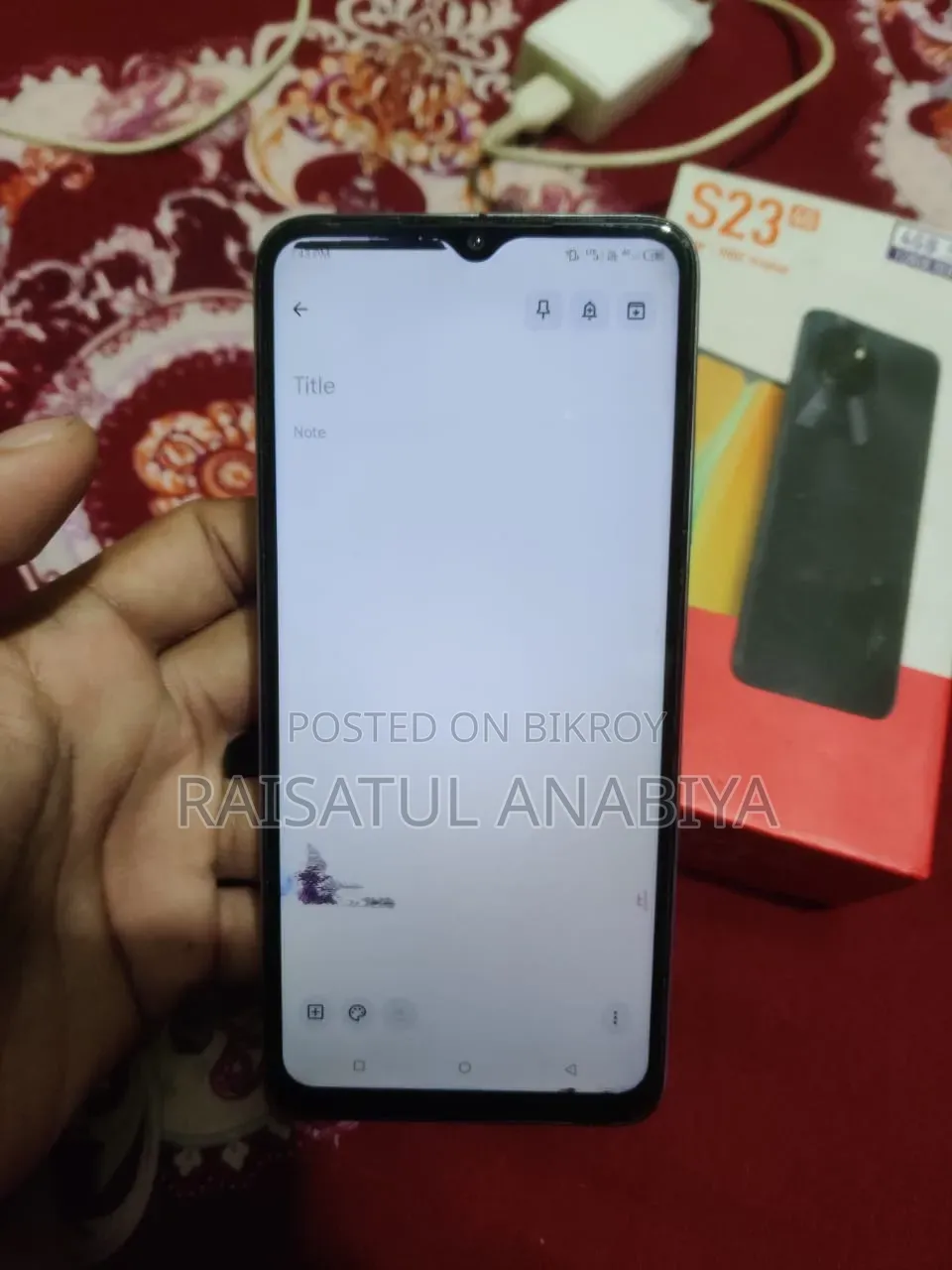 Itel S23 128 GB Black