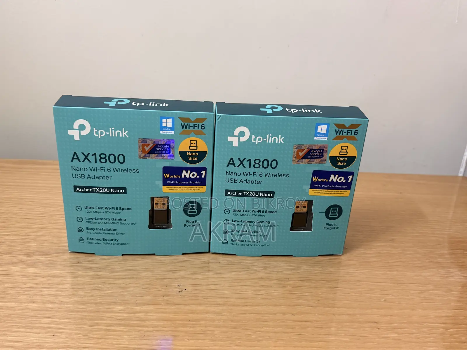 Tp Link Tx20u Nano Ax1800 1800 MBPS Dual Band Wifi 6 Usb Lan Card
