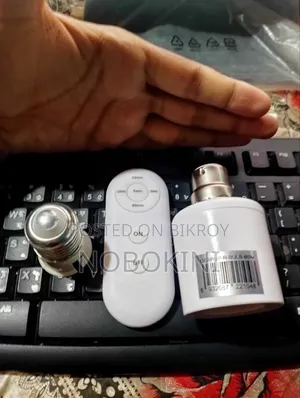 Led Lamp Holder With Wireless Remote Timer