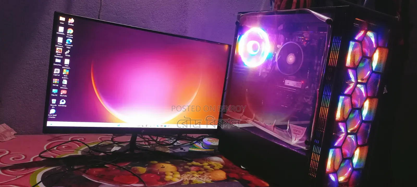 New Desktop Computer 8GB AMD Ryzen 7 SSD 256GB