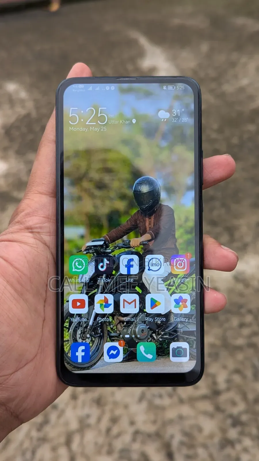 Huawei Y9 128 GB Blue
