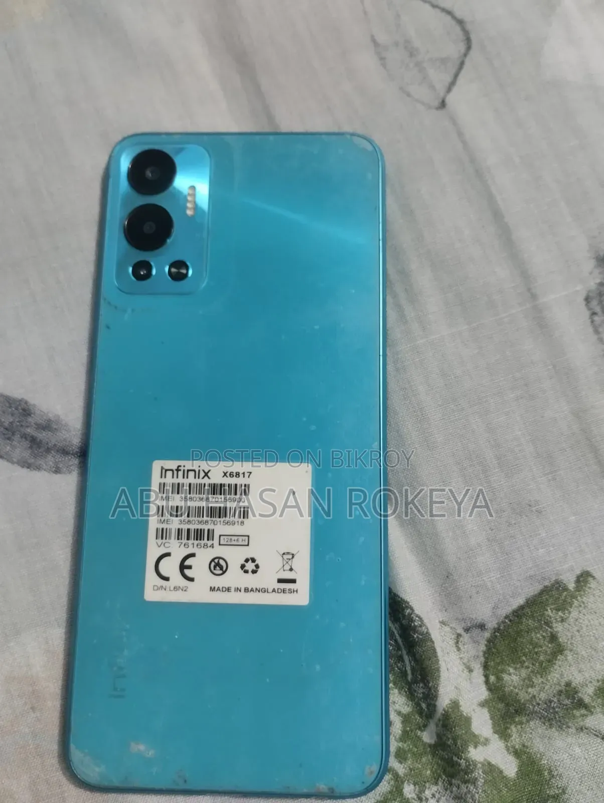 Infinix Hot 12 128 GB Blue