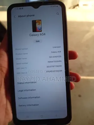 Samsung Galaxy A04 32 GB Black