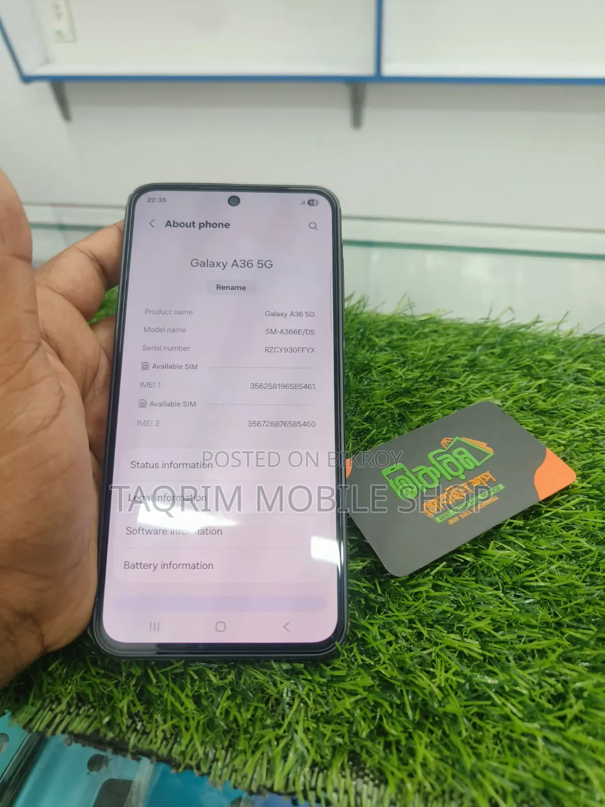 Samsung Galaxy A36 256 GB Black