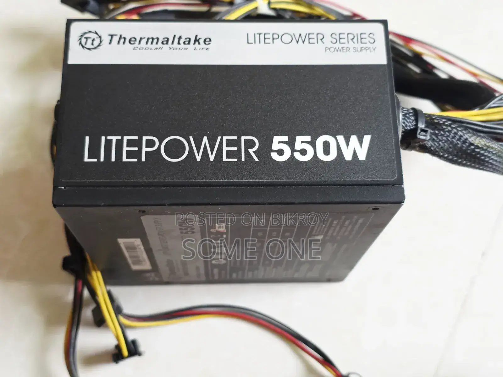 Thermaltake Litepower 550w Sleeve Cable Power Supply