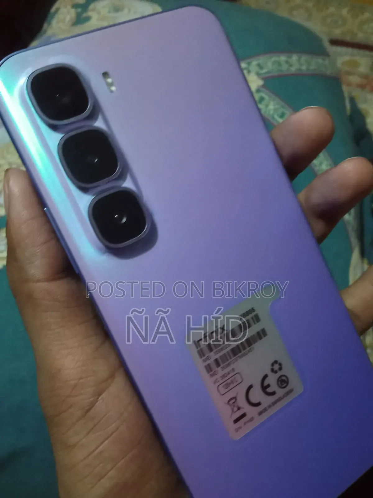 নতুন ইনফিনিক্স হট ৬০ প্রো+ ১২৮ জিবি পার্পল