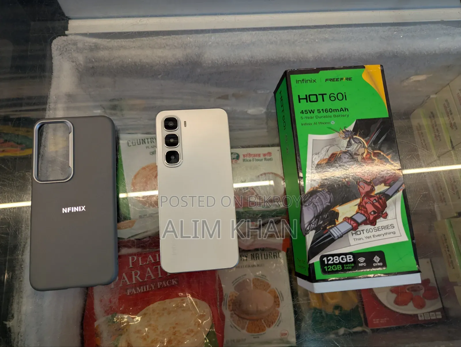 Infinix Hot 60i 128 GB Silver