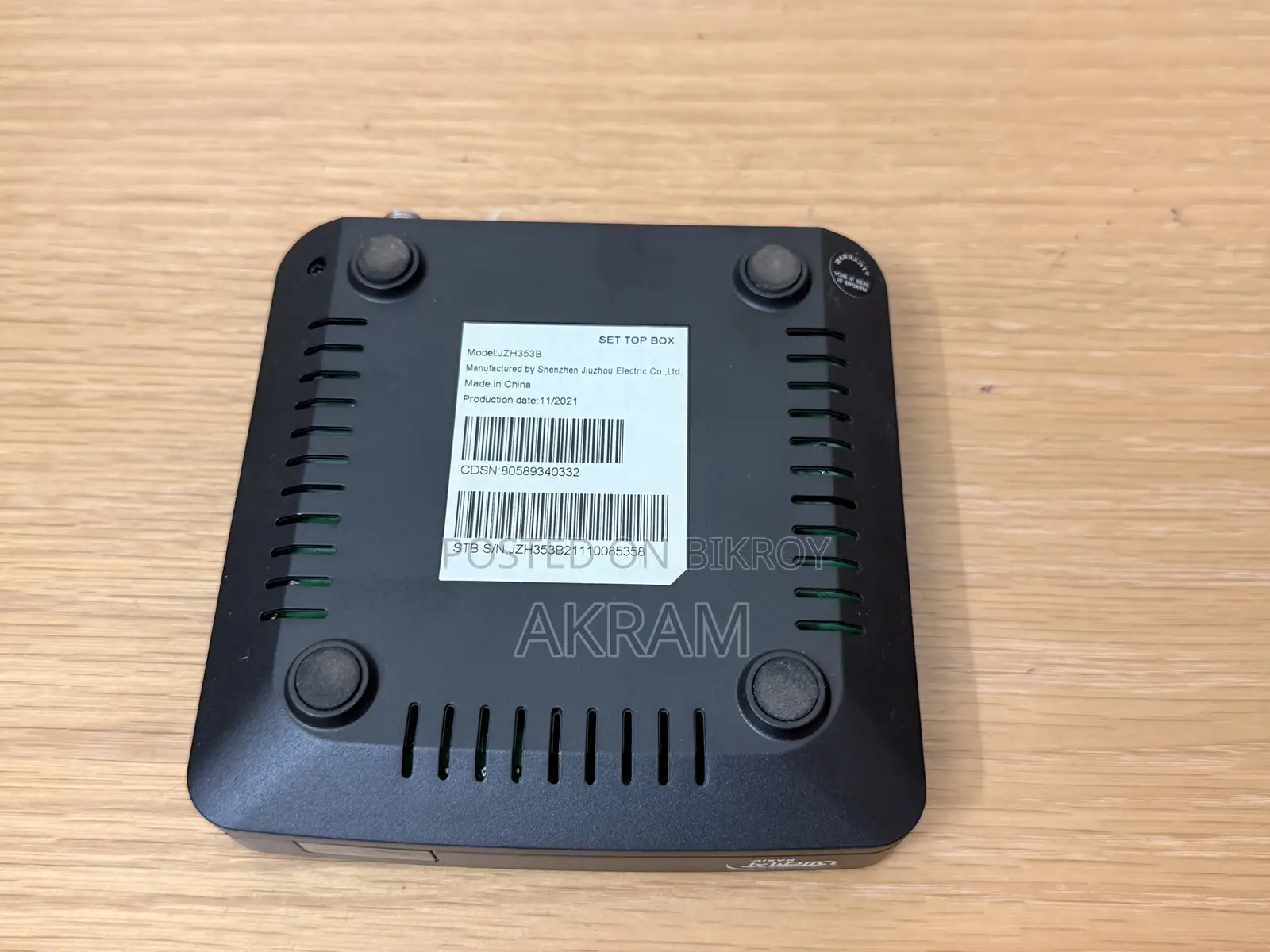 Akash DTH Set Top Box