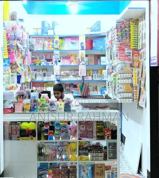 Shop Decoration With Stationery Items For Sale