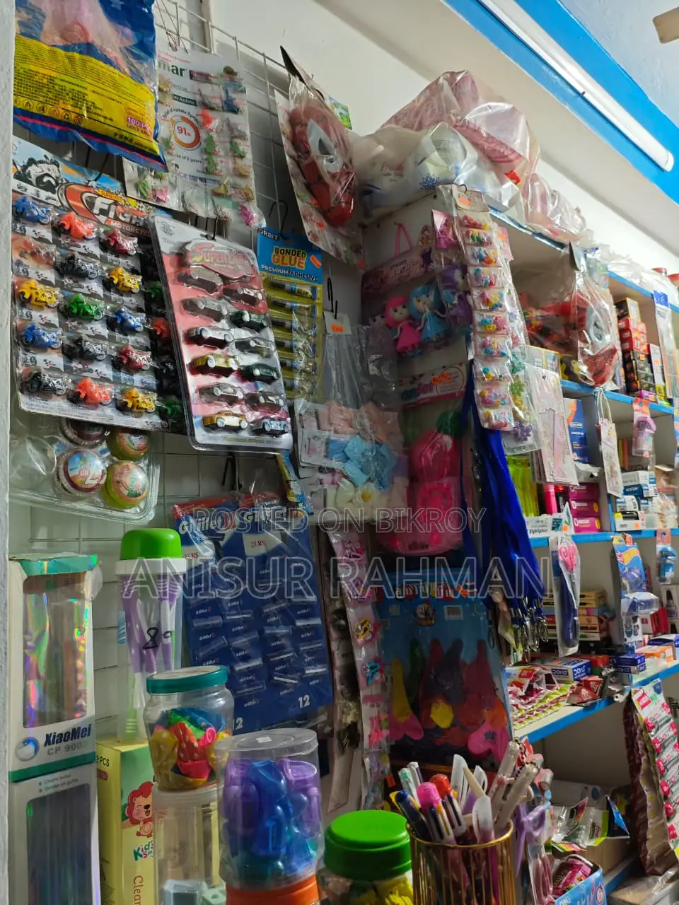 Shop Decoration With Stationery Items For Sale