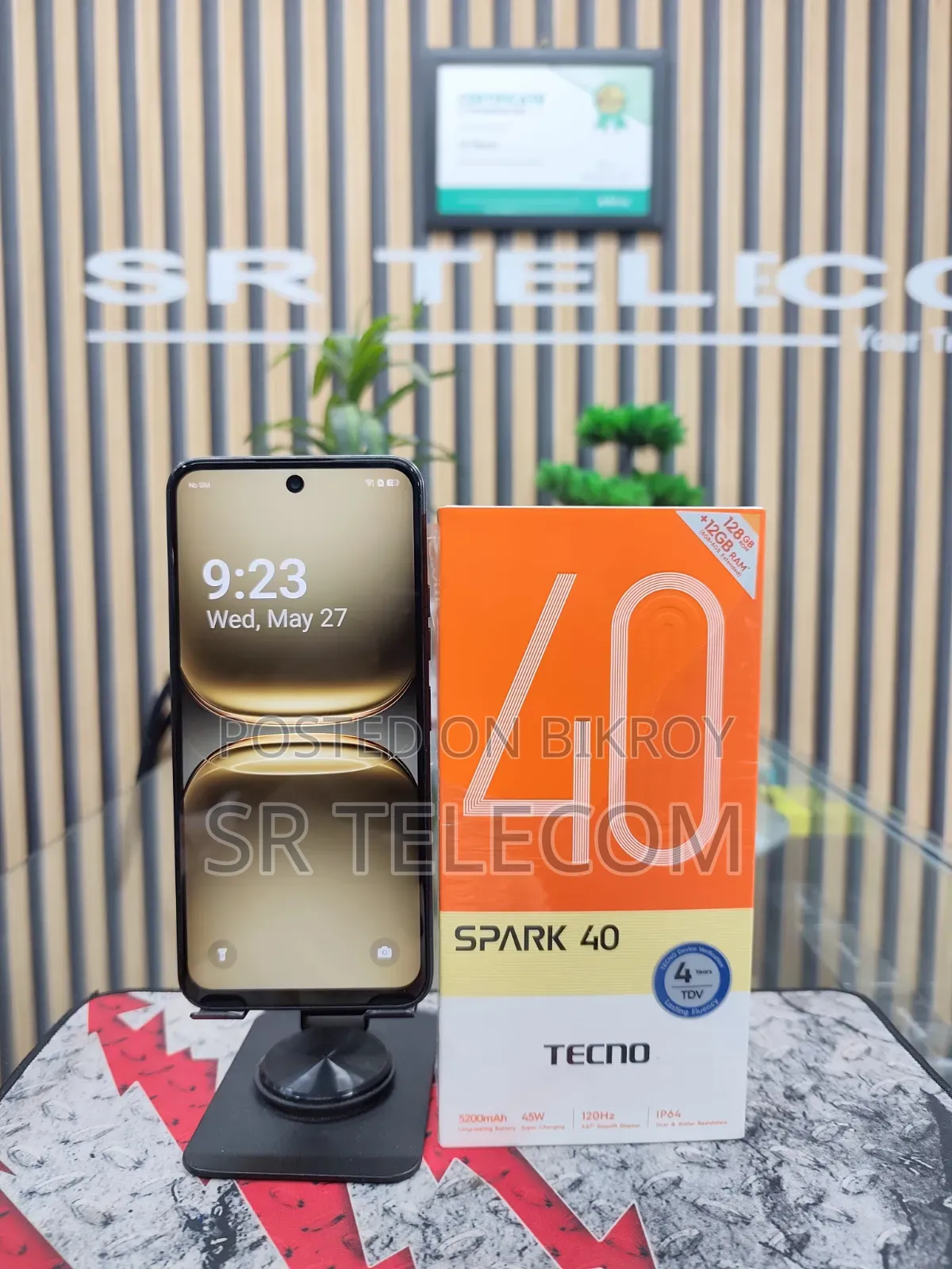 Tecno Spark 40 128 GB Gray